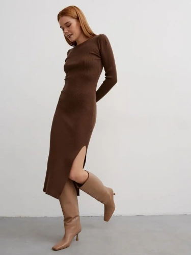 Платье вечернее праздничное офисное повседневное вязаное фото 11