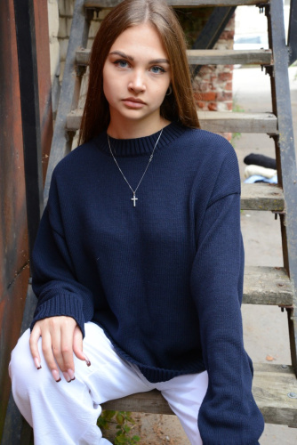 Свитер оверсайз женский и мужской теплая унисекс фото 12