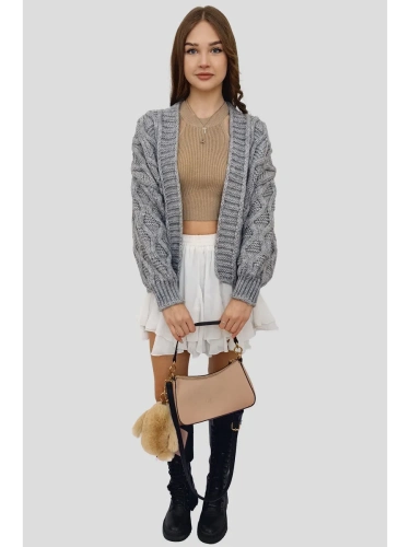 Топ летний вечерний кроп вязаный в офис под пиджак фото 7