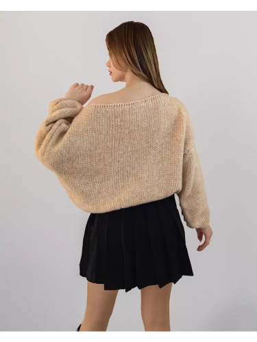 Кофта оверсайз укороченный с широкими рукавами Свитер фото 2