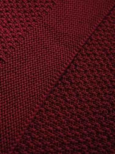 Плед 160х220 покрывало на диван кровать вязаный хлопок 100% фото 5