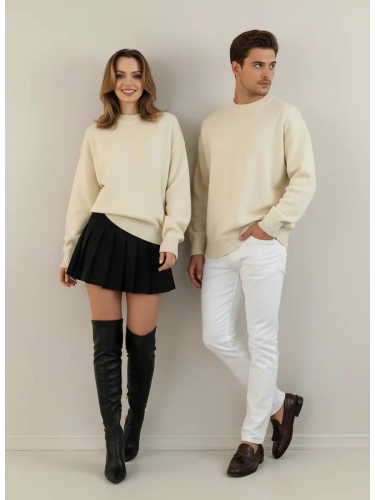 Свитер оверсайз женский и мужской теплая унисекс фото 4