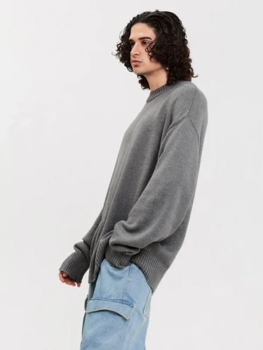 Свитер оверсайз женский и мужской теплая унисекс фото 3