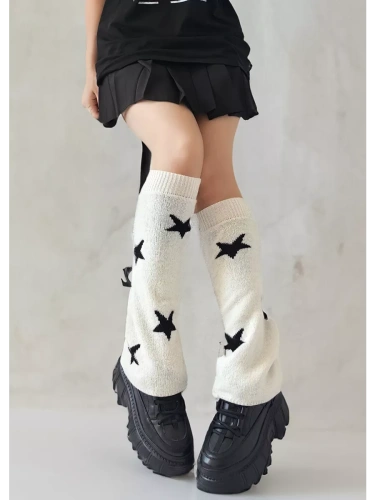 Гетры вязаные аниме со звездами