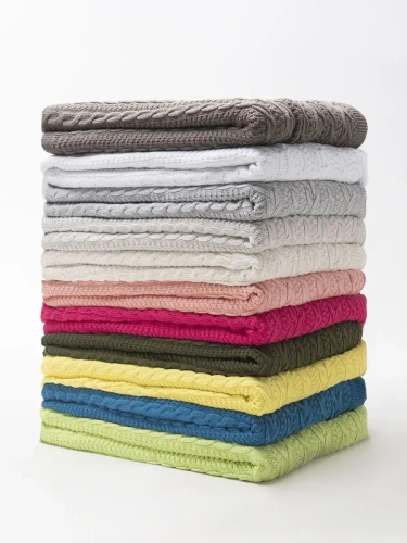 Плед 150х200 покрывало на диван кровать вязаный детский фото 7