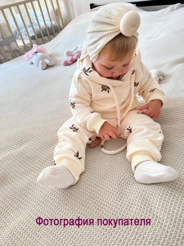 Плед 220х240 на кровать диван покрывало вязаный Хлопок 100 % фото 7