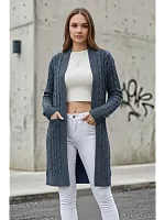 Кардиган женский удлиненный летний оверсайз