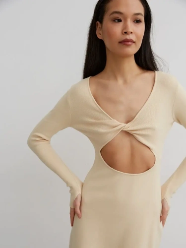 Платье вечернее праздничное офисное повседневное вязаное