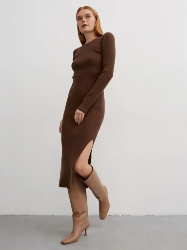 Платье вечернее праздничное офисное повседневное вязаное фото 10