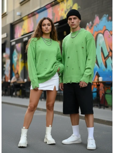 Свитер оверсайз рваный женский и мужской теплая унисекс фото 3