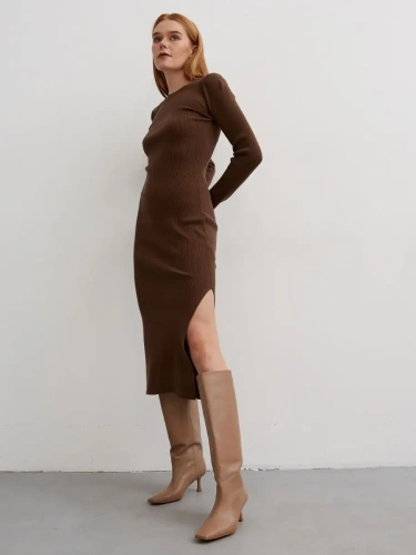 Платье вечернее праздничное офисное повседневное вязаное фото 13