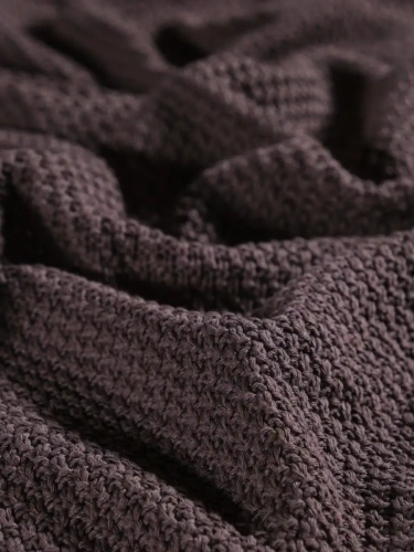 Плед 160х220 покрывало на диван кровать вязаный хлопок 100% фото 6