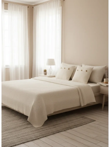 Плед 180х220 на кровать диван покрывало вязаный Хлопок 100 % фото 7