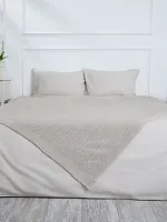 Плед 200х220 на кровать диван покрывало вязаный Хлопок 100 %