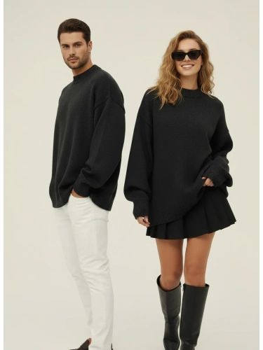 Свитер оверсайз женский и мужской теплая унисекс фото 3