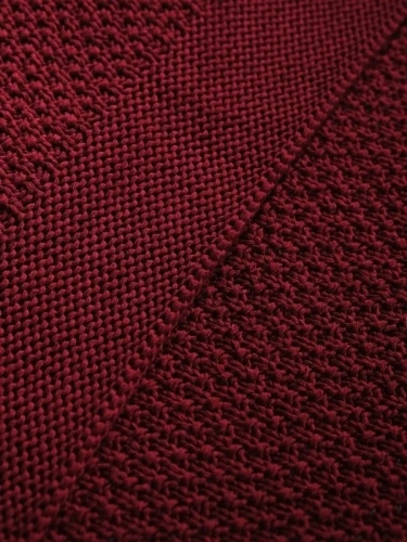 Плед 180х220 на кровать диван покрывало вязаный Хлопок 100 % фото 2