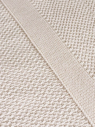 Плед 180х220 на кровать диван покрывало вязаный Хлопок 100 % фото 3