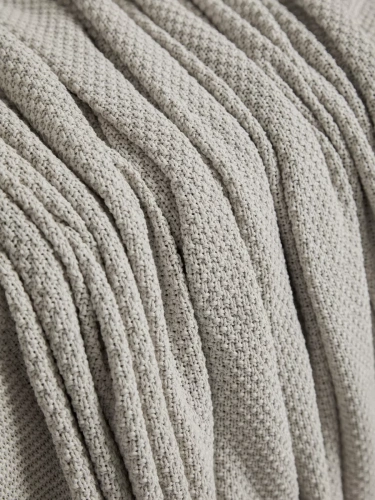 Плед 200х220 на кровать диван покрывало вязаный Хлопок 100 % фото 3