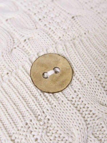 Наволочка декоративная вязаная для подушки 45 x 45 см хлопок фото 2