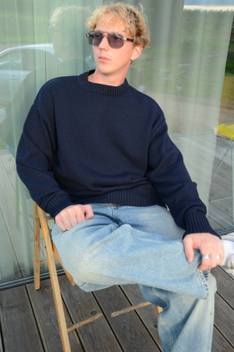 Свитер оверсайз женский и мужской теплая унисекс фото 10