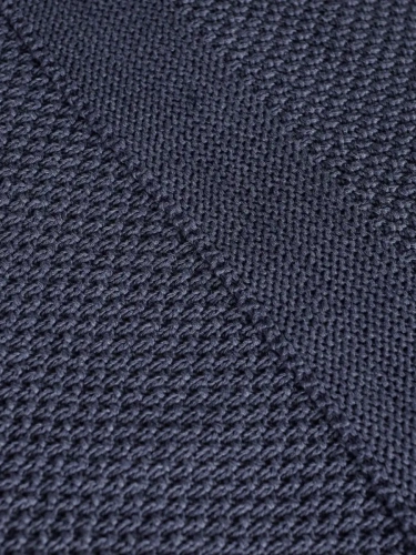 Плед 220х240 на кровать диван покрывало вязаный Хлопок 100 % фото 3