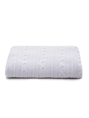 Плед 200х220 на кровать диван покрывало вязаный Хлопок 100 % фото 5