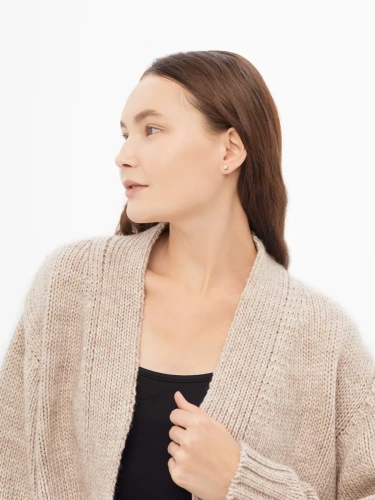 Кардиган укороченный Болеро короткий оверсайз молодежный фото 6