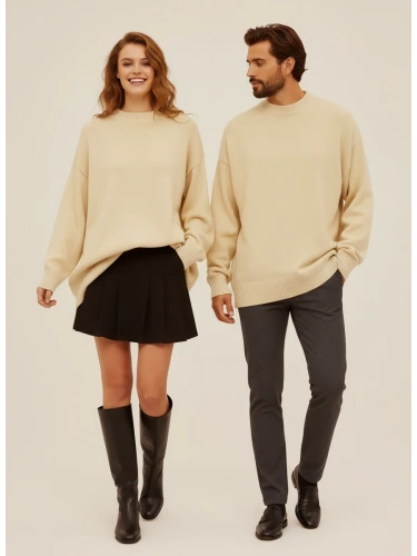 Свитер оверсайз женский и мужской теплая унисекс фото 5