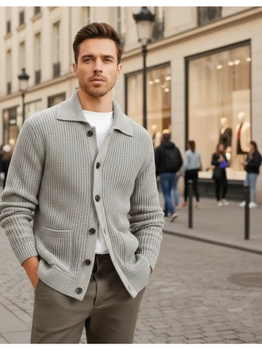 Кардиган мужской Old Money Олд Мани фото 6