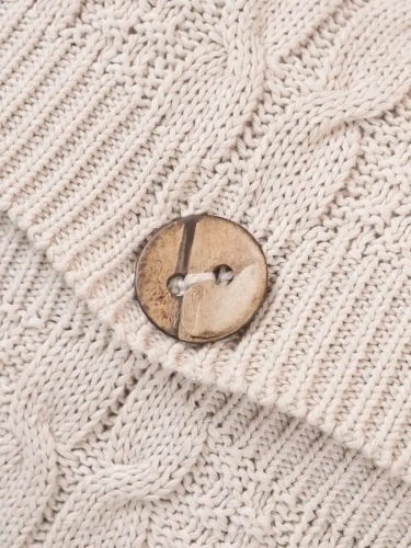 Плед 220x240 на кровать диван покрывало вязаный хлопок 100% фото 5