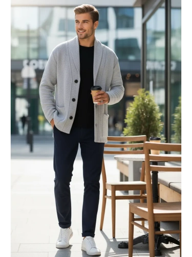 Кардиган на пуговицах длинный повседневный накидка удлиненный фото 4