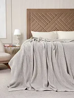 Плед 150х200 покрывало на диван кровать вязаный детский