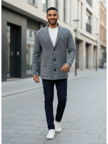 Кардиган на пуговицах длинный повседневный накидка удлиненный фото 5