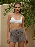Шорты женские летние Пляжные кроше короткие