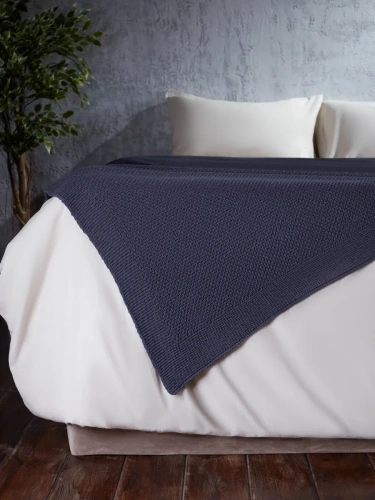 Плед 120х220 покрывало одеяло диван кровать вязаный детский