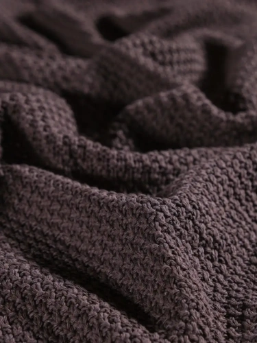 Плед 220х240 на кровать диван покрывало вязаный Хлопок 100 % фото 6