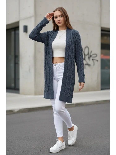 Кардиган женский удлиненный летний оверсайз фото 3