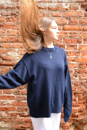 Свитер оверсайз женский и мужской теплая унисекс фото 2