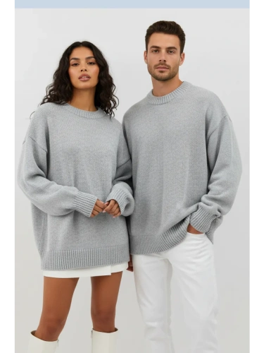 Свитер оверсайз женский и мужской теплая унисекс